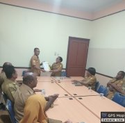 Rapat dan Serah Terima Jabatan Plt. Kepala Dinas Ketahanan Pangan dan Pertanian